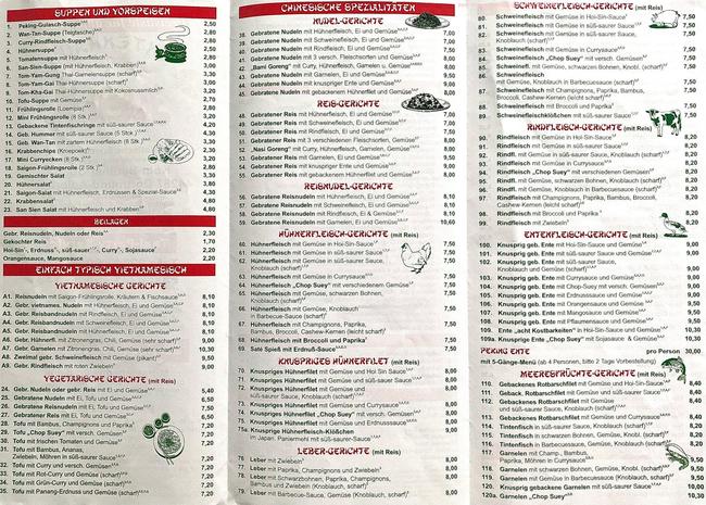 Entenhaus Asia Inh. Thi M Restaurant Online Menu of Entenhaus Asia Restaurant, Dortmund, Germany, 44287 - Zmenu