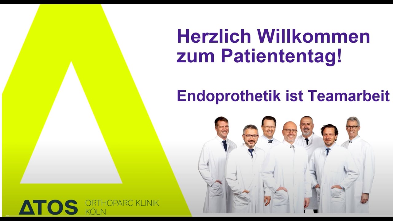 Rezensionen Für Atos Orthoparc Klinik Köln Patientenveranstaltung Endoprothetik ist Teamarbeit - ATOS Orthoparc