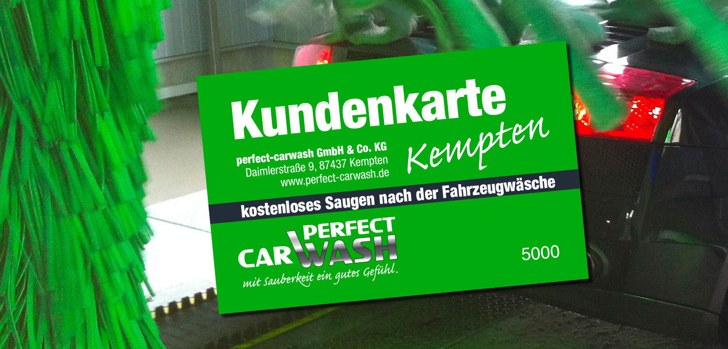 Perfect Carwash Gmbh & Co. Kg Perfect Carwash ist ein hochmoderner Waschpark in Kempten
