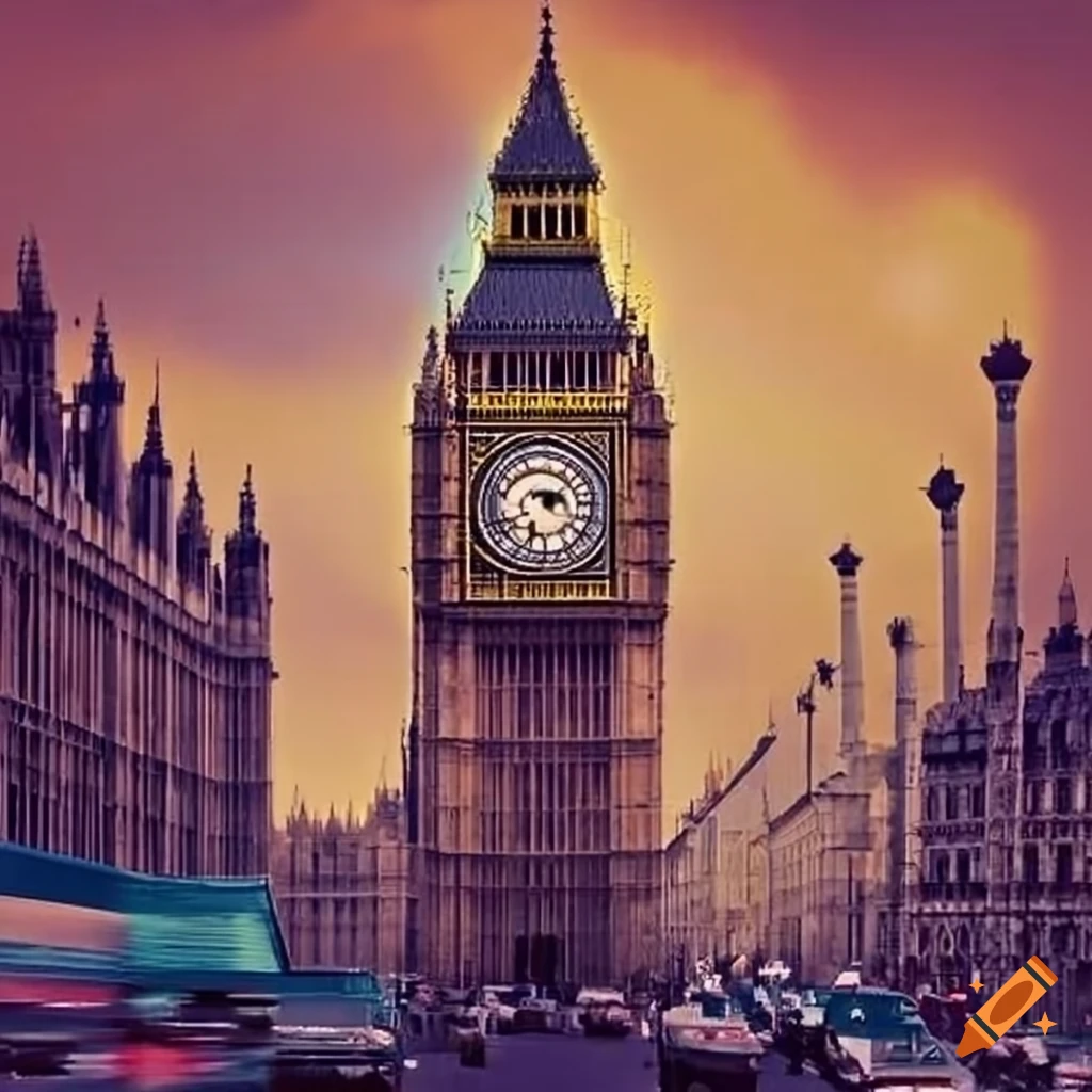 Interesting Facts About Big Ben In London Photo of big ben in london on Craiyon