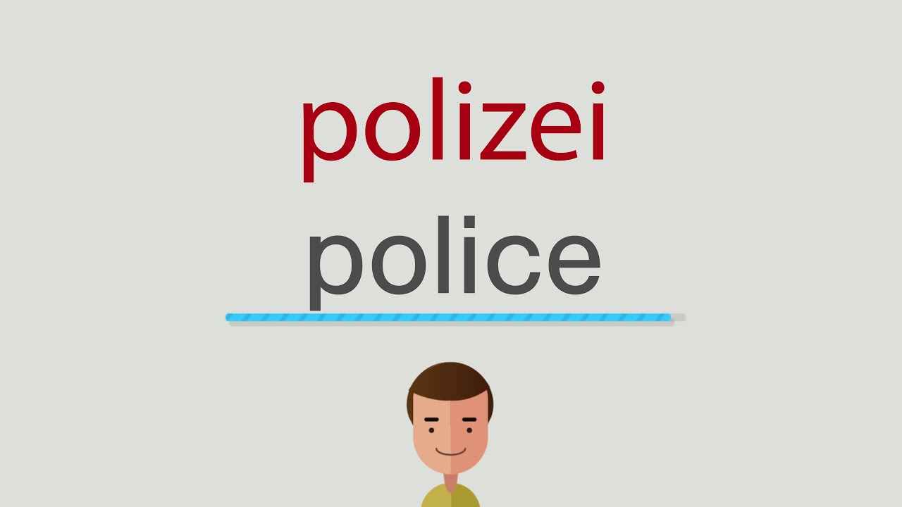 Jemanden Bei Der Polizei Anzeigen Englisch