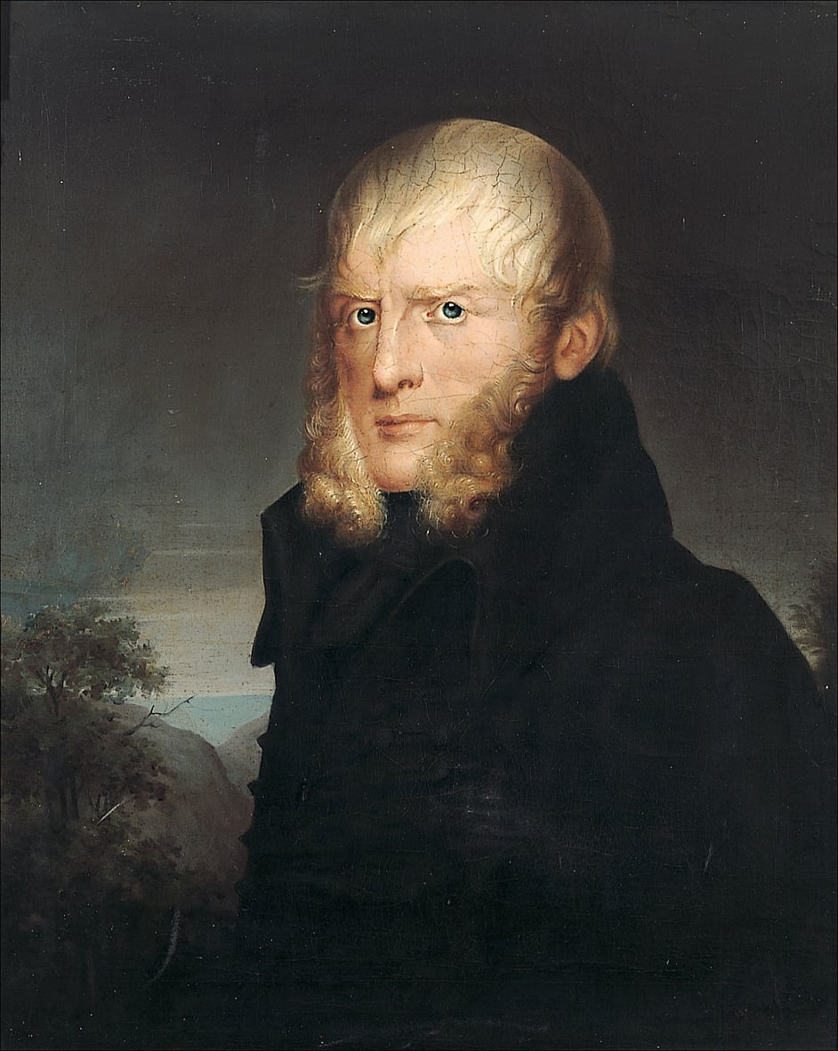 Caspar David Friedrich Die Lebensstufen Porträt von Caspar David Friedrich