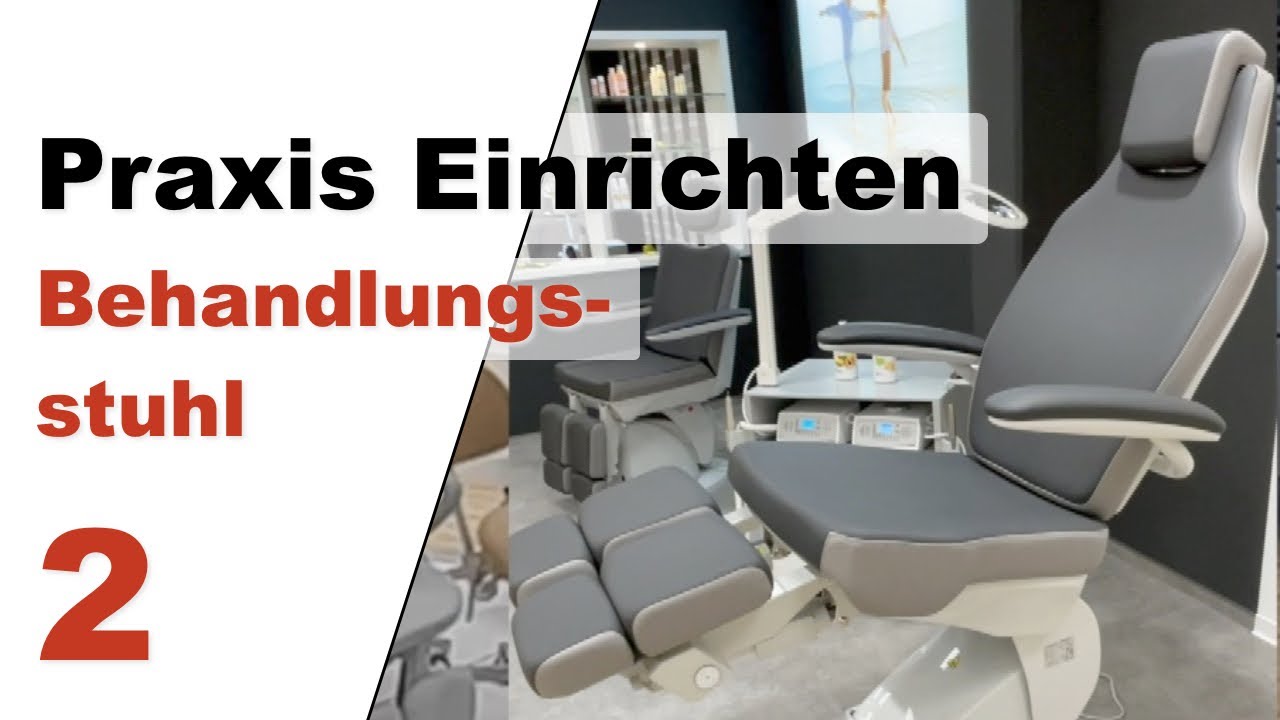 Podologikum- Fachpraxis Für Podologie Marianna Strobl Praxis einrichten 2 , der Patientenstuhl podologin andrea - YouTube