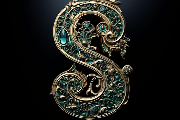 Sätze Mit Das Oder Dass Premium Photo | The letter s is the symbol of the letter s