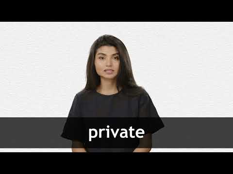 Private Alten- Und Pflegepension Rosenhof Gmbh PRIVATE definition and meaning | Collins English Dictionary
