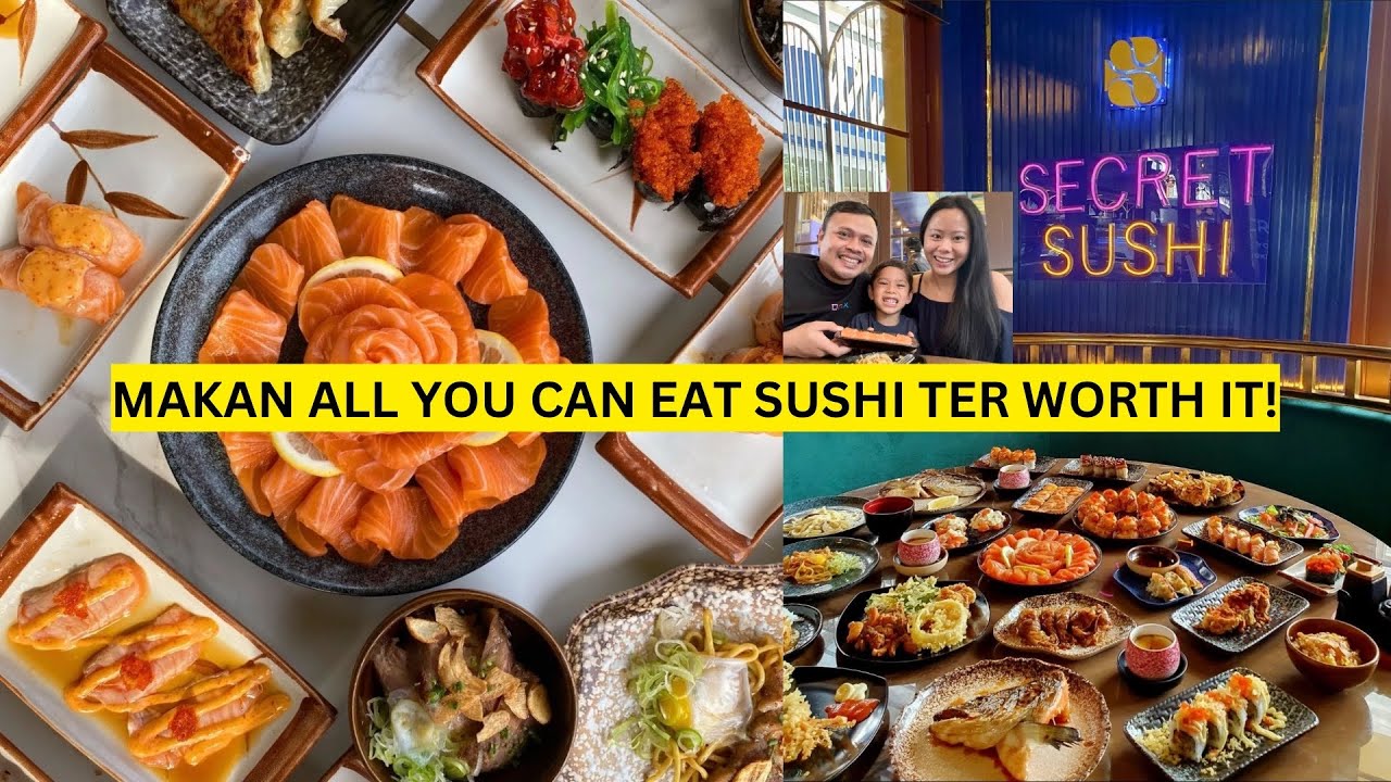All You Can Eat Sushi Bonn REKOMENDASI ALL YOU CAN EAT SUSHI - Secret Sushi PIK - YouTube