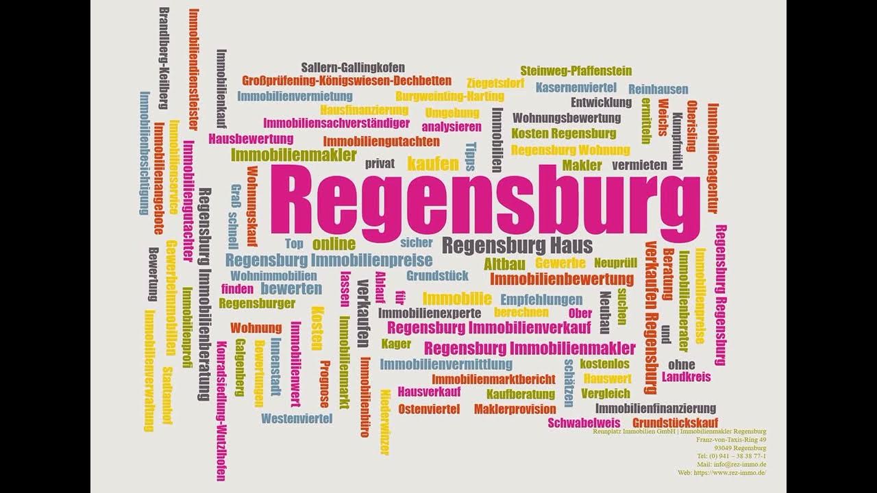 Engel & Völkers - Immobilienmakler Regensburg Rennplatz Immobilien GmbH - Immobilienmakler Regensburg - YouTube