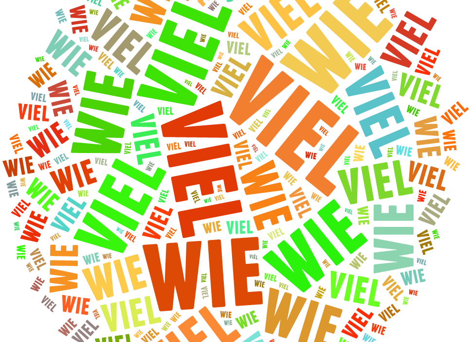 Wieviel Wohngeld Steht Mir Zu Różnica w użyciu słówek VIEL i VIELE oraz zwrotów WIE VIEL i WIE VIELE