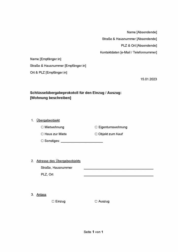 Formlose Einverständniserklärung Des Anderen Sorgeberechtigten Elternteils Umzug Ruecksendung Formular Muster - vrogue.co