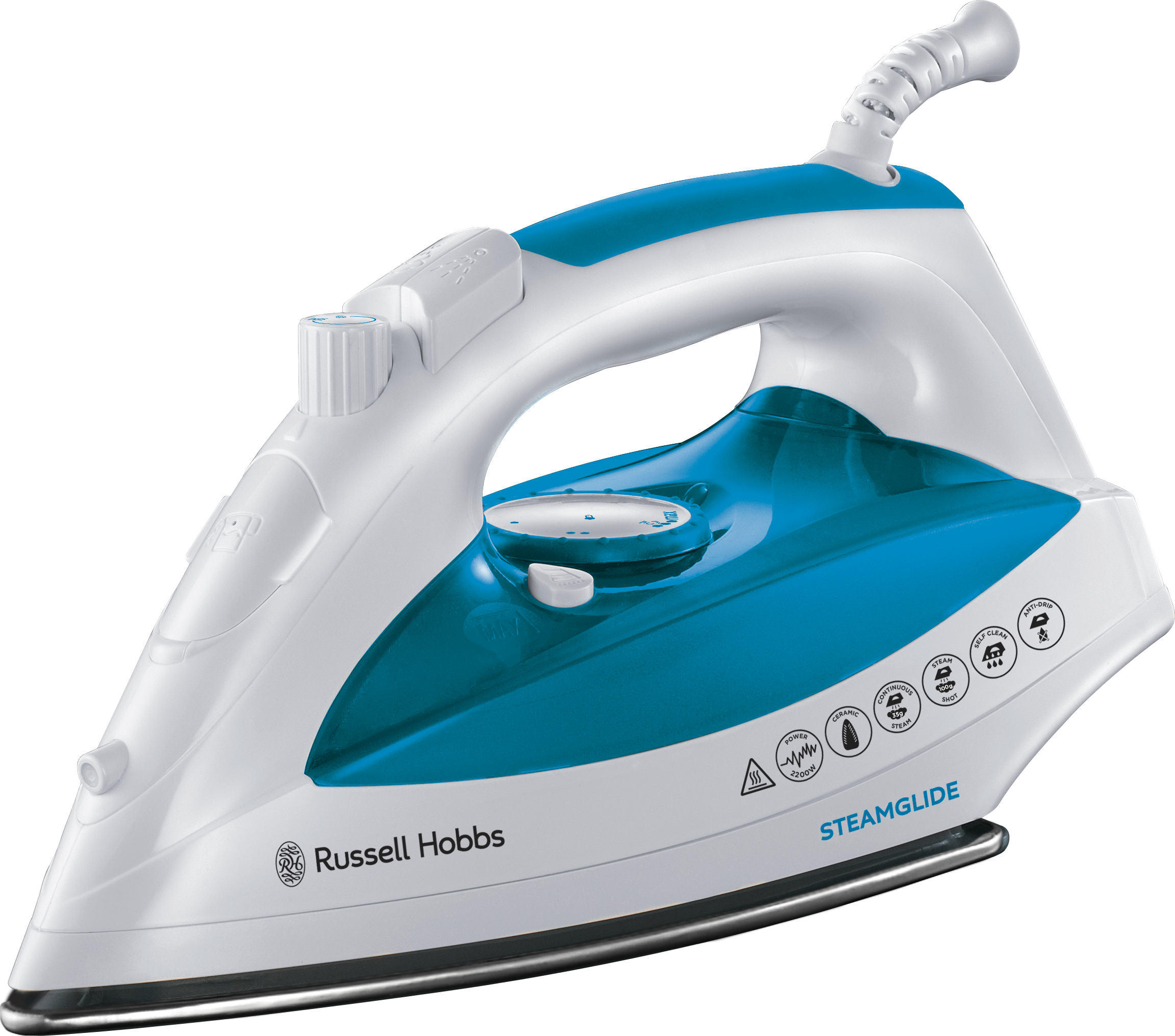 Iron Palace - Fitnessstudio Augsburg Lechhausen Russell Hobbs Steamglide Iron 21570, 2400 W - White and Blue: Amazon.co