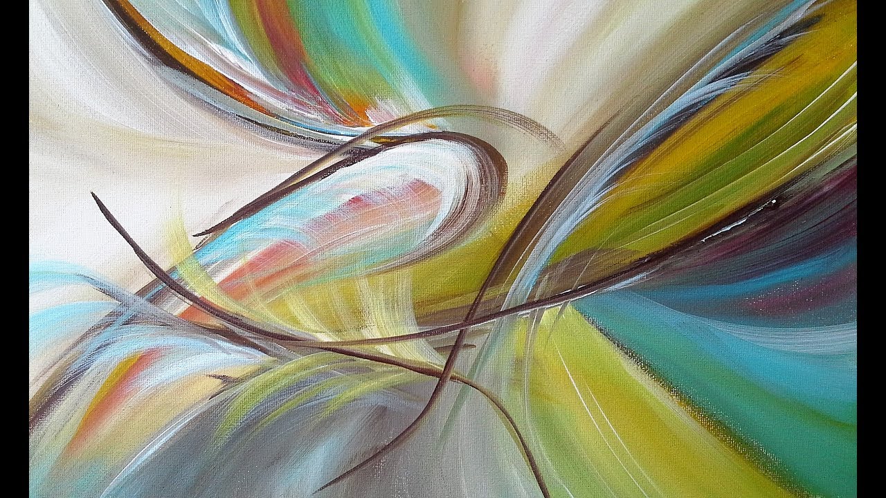 Englischkurs Für Anfänger In Der Nähe Sanfte Brise-Acrylmalerei-Einfach Malen-Acrylic Painting-Easy Painting