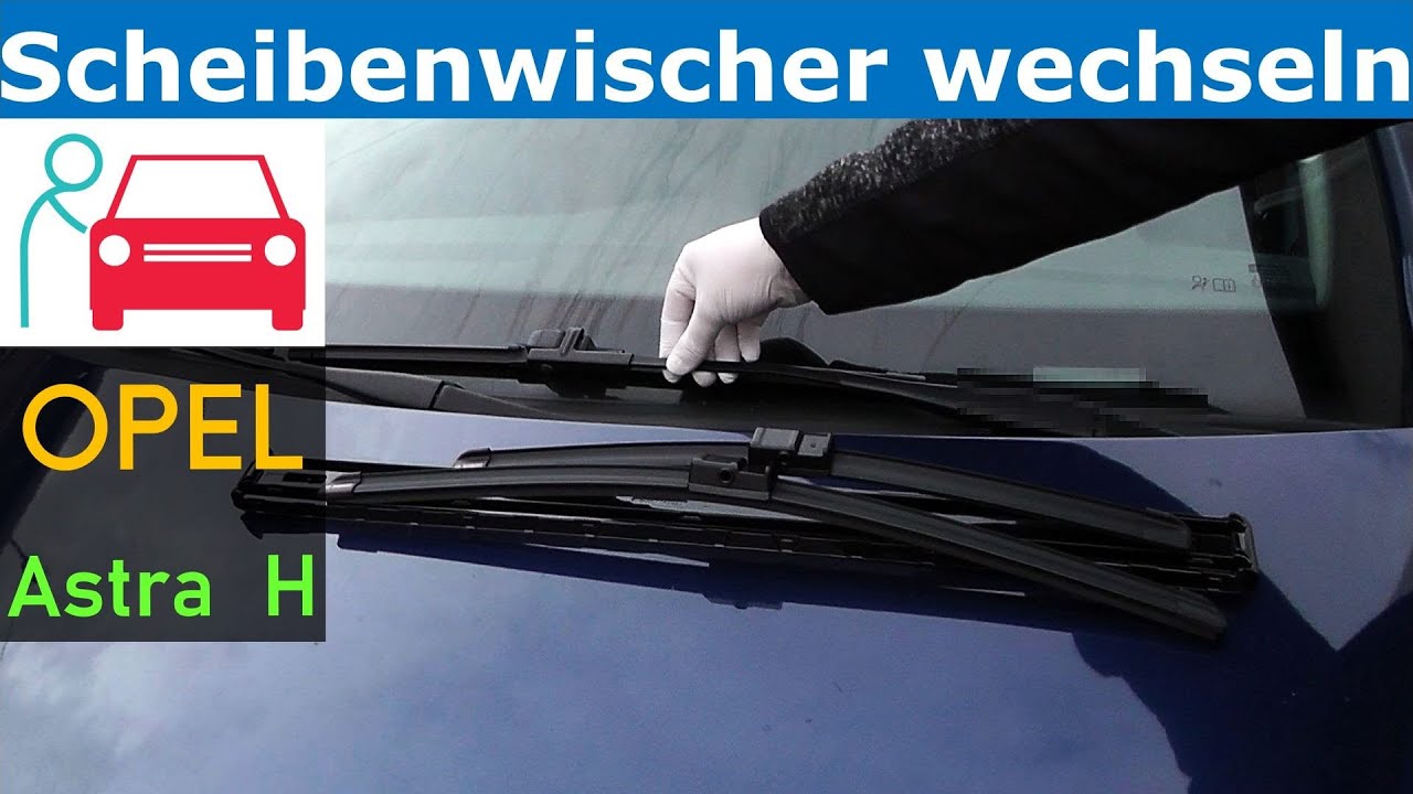 Waschanlage Für Cabrio In Der Nähe Scheibenwischer und Heckwischer tauschen beim Opel Astra H - YouTube