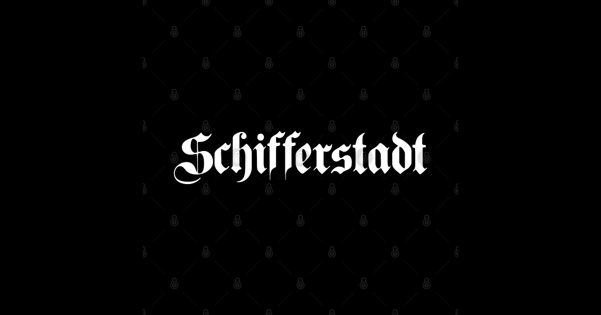 Hautarztpraxis Dr. Med. Philippe Schmuck - Schifferstadt Schifferstadt written with gothic font - Schifferstadt - Sticker