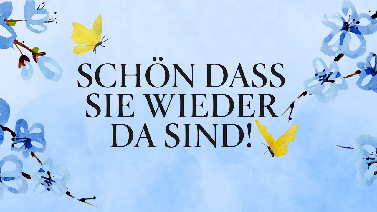 Seid Ihr Schon Zu Hause SCHÖN, DASS SIE WIEDER DA SIND! #DOQU - YouTube