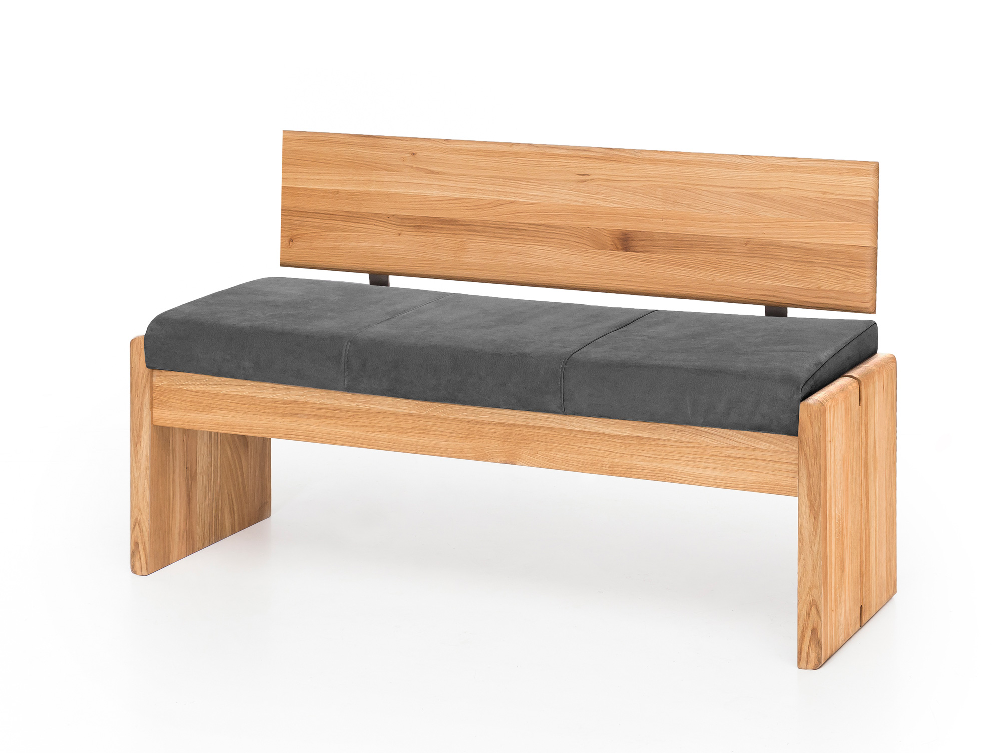 Sitzbank Beziehen Lassen In Der Nähe SCOTT Sitzbank / Truhenbank, Material Massivholz, mit Rücken Kernbuche