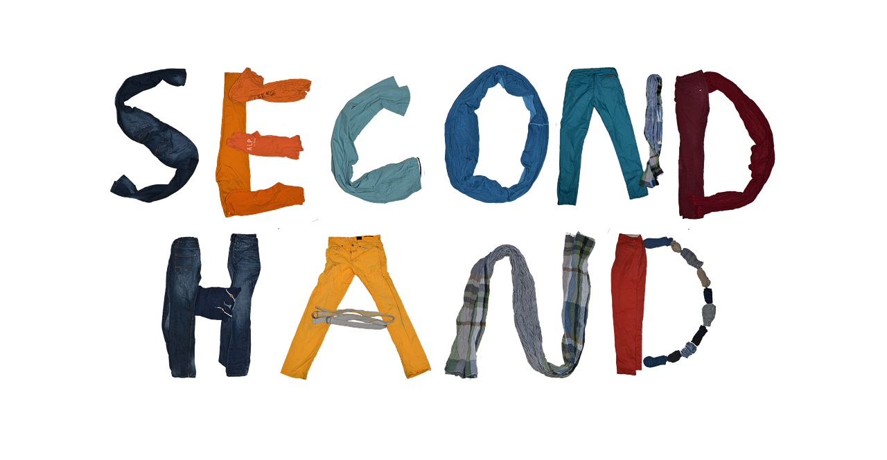 Second Hand Boutique Stuttgart - The Creation Second Hand Lettering · Free image on Pixabay