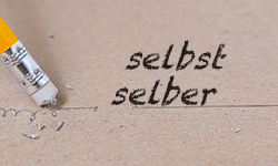 Selber Auto Waschen In Der Nähe Selbst oder selber ~ Die richtige Schreibweise