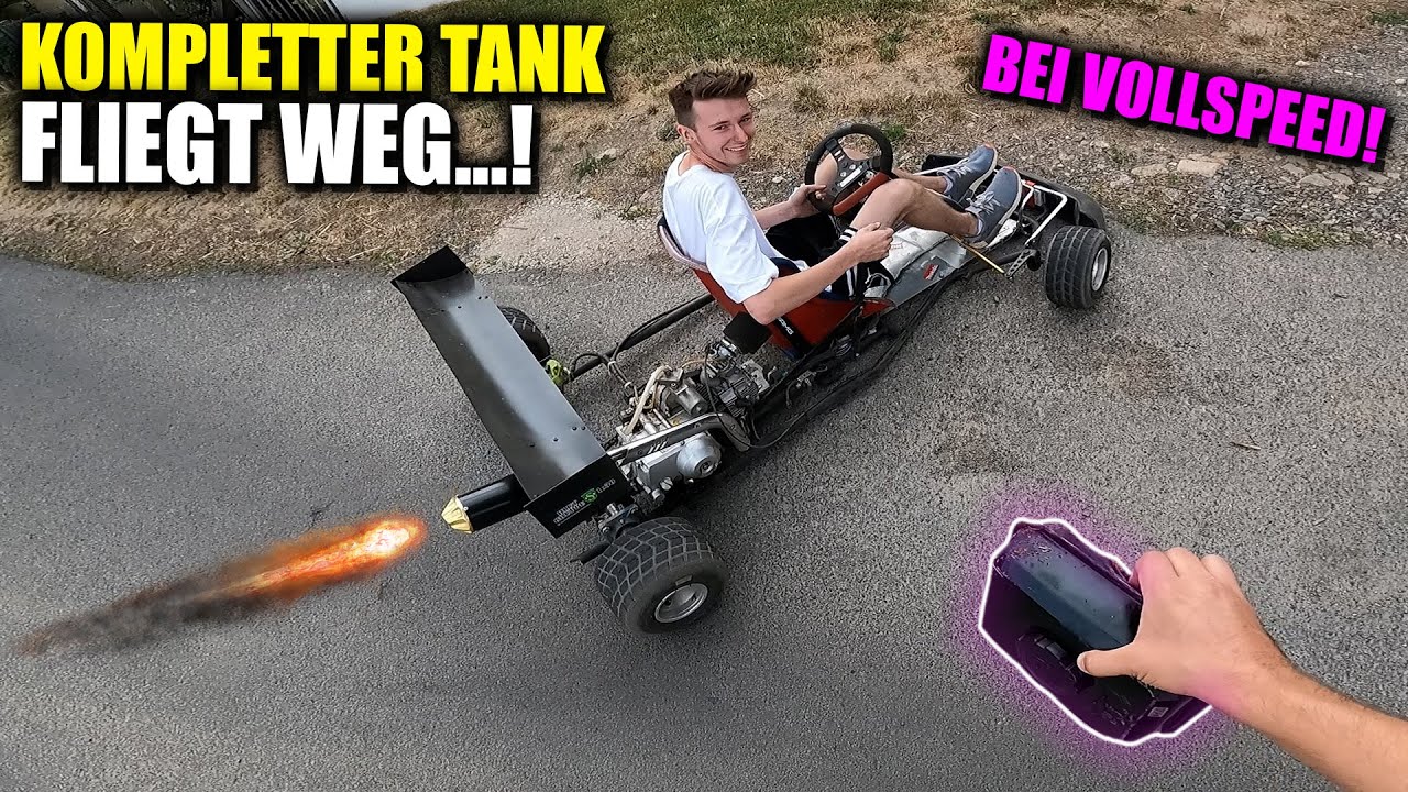 Darf Man Mit Gürtelrose Arbeiten Selbstgebautes 100KM/H KART fällt bei VOLLSPEED auseinander... - YouTube