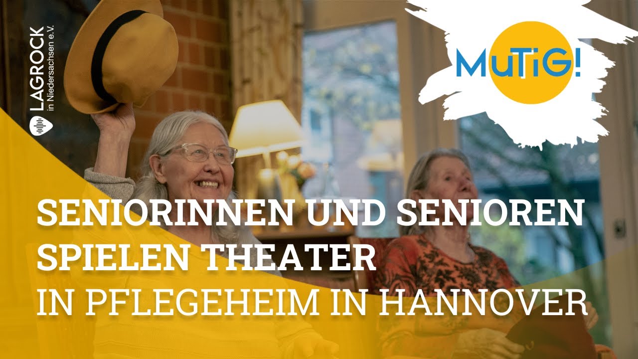 Michels Altenpflege Seniorenresidenz Am Theater Solingen Seniorinnen und Senioren spielen Theater in Pflegeheim in Hannover