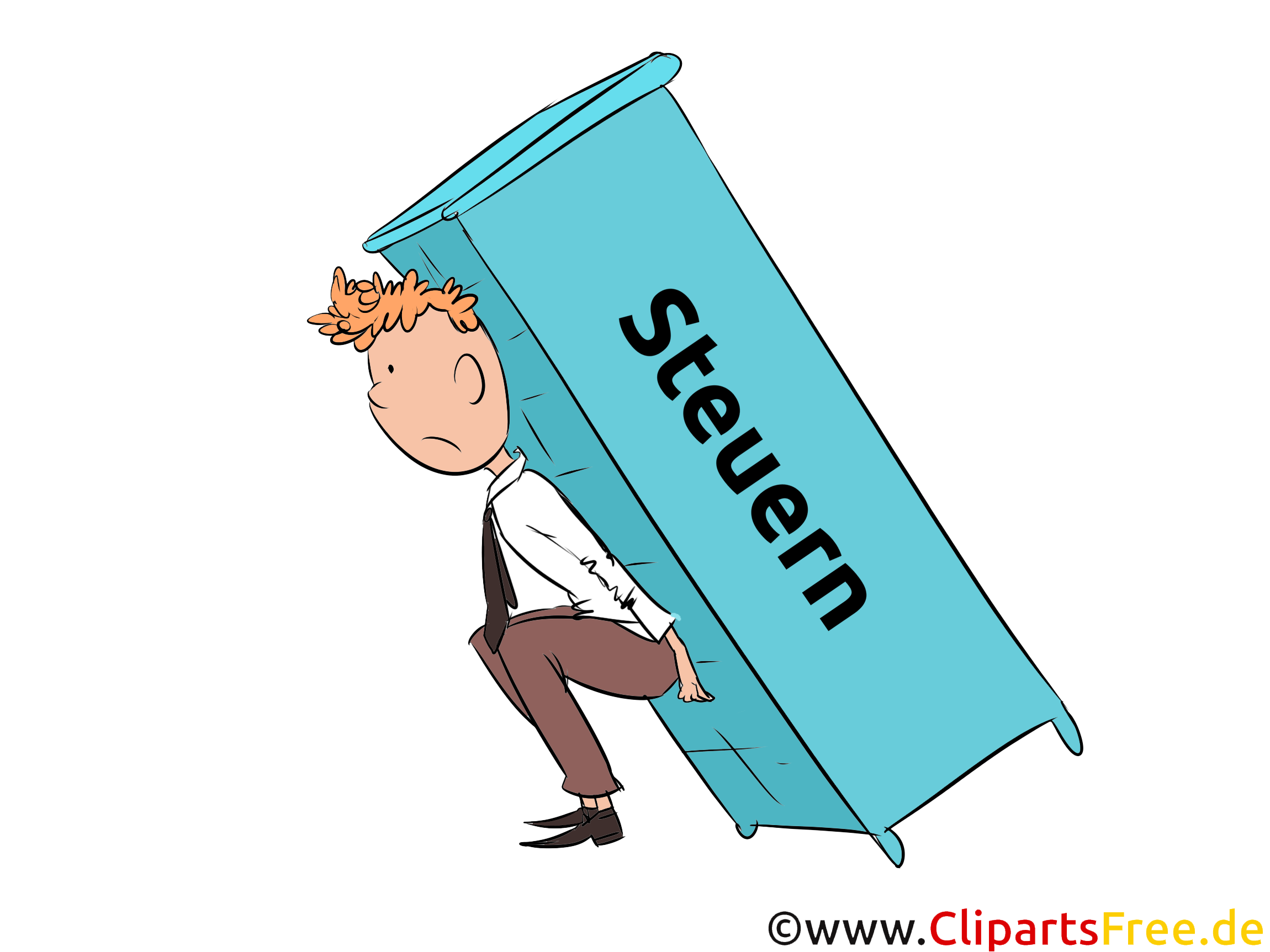 Steuer Id Für Ausländer Ohne Wohnsitz In Deutschland Steuerlast Clipart, Steuer Bilder, Illustrationen