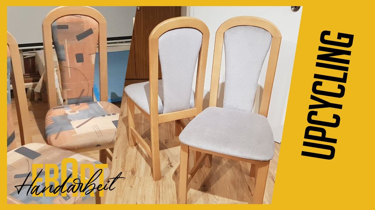 Autositze Neu Beziehen In Der Nähe STÜHLE neu beziehen/polstern | Sitzgarnitur Teil 1 | UPCYCLING | EbArt