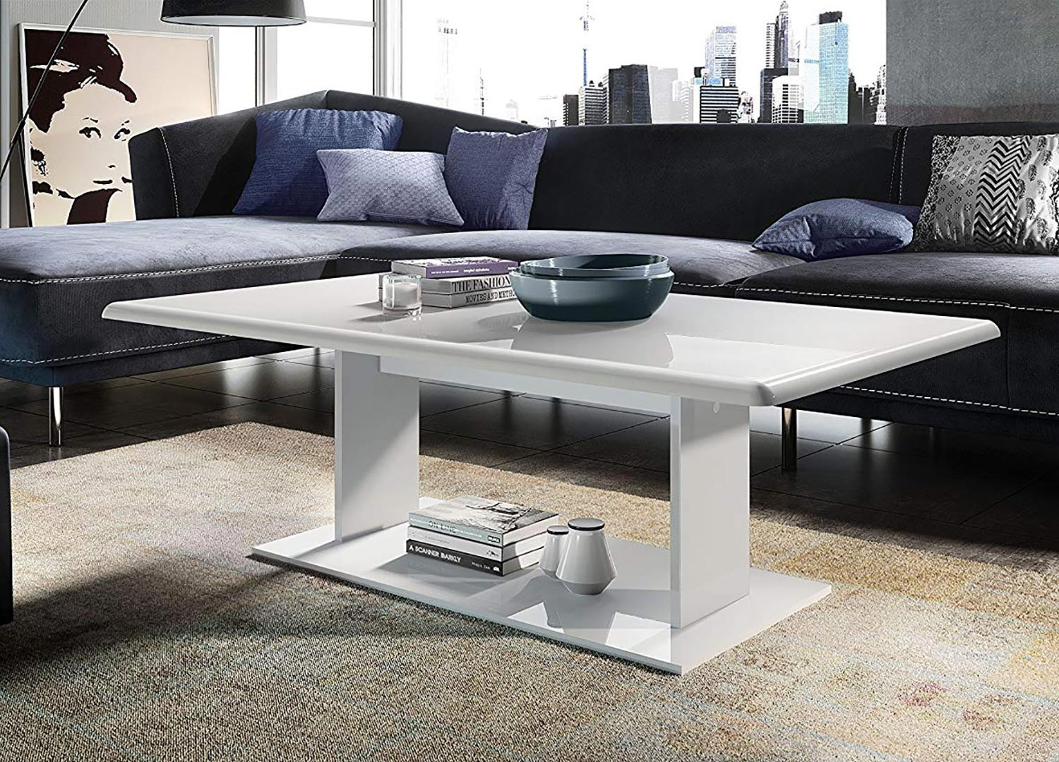 Optik Jahn Bonn Hörakustik & Optiker Table basse laquée pas cher rectangulaire - Cbc-Meubles