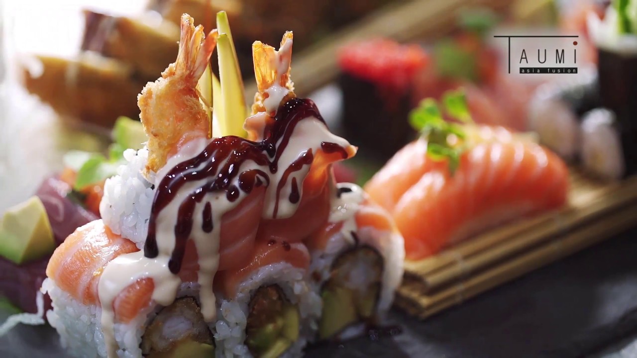 Taumii Restaurant Sushi & Asia Fusion Taumi Asia Fusion - YouTube