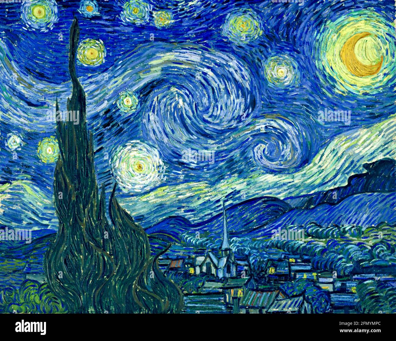 Sternennacht Starry Night Van Gogh