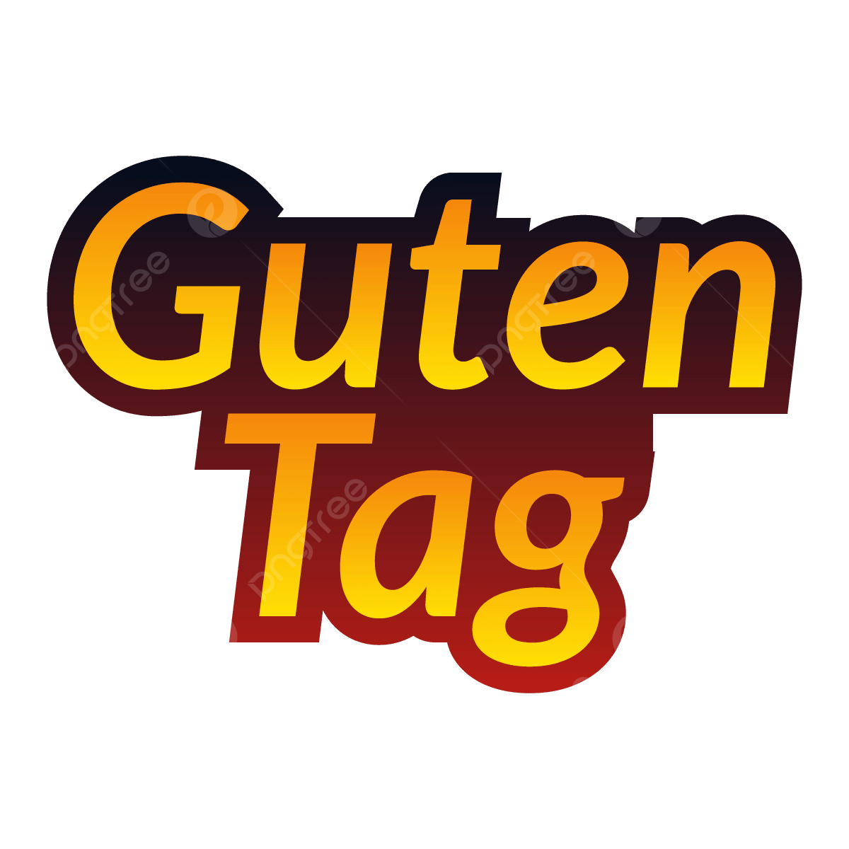 Guten Morgen Guten Morgen Wir Winken Uns Zu Tipografia De Tag Guten PNG , Guten, Tag, Texto Da Tag Guten Imagem PNG
