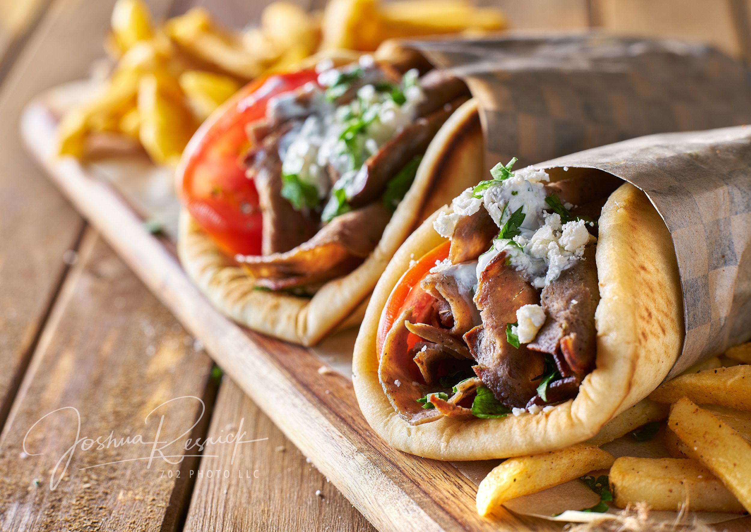 Gyros In Der Nähe Jetzt Geöffnet two greek gyros with shaved lamb and french fries | Food, Gyros, Greek