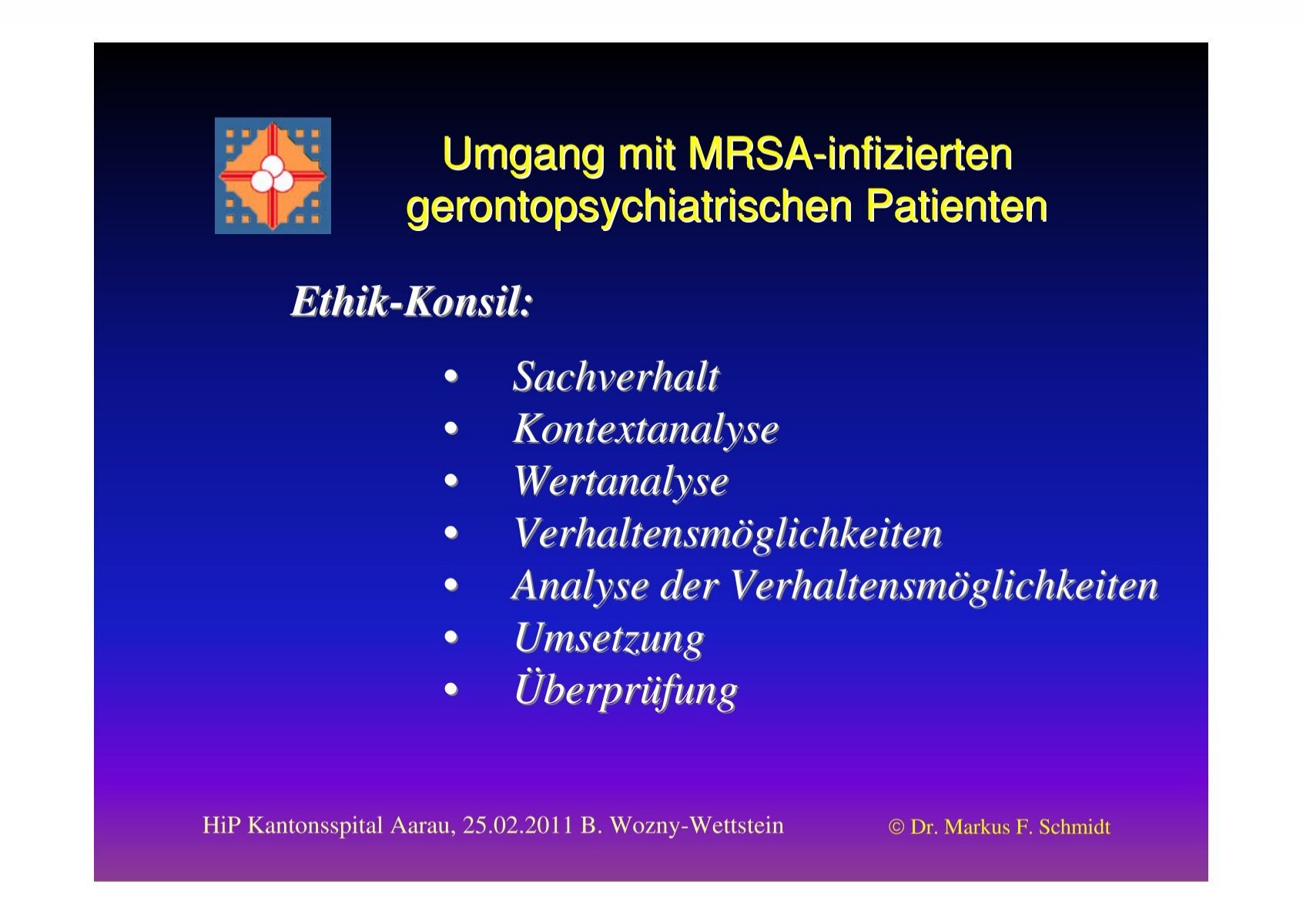 Darf Ich Mit Mrsa Arbeiten Gehen Umgang mit MRSA