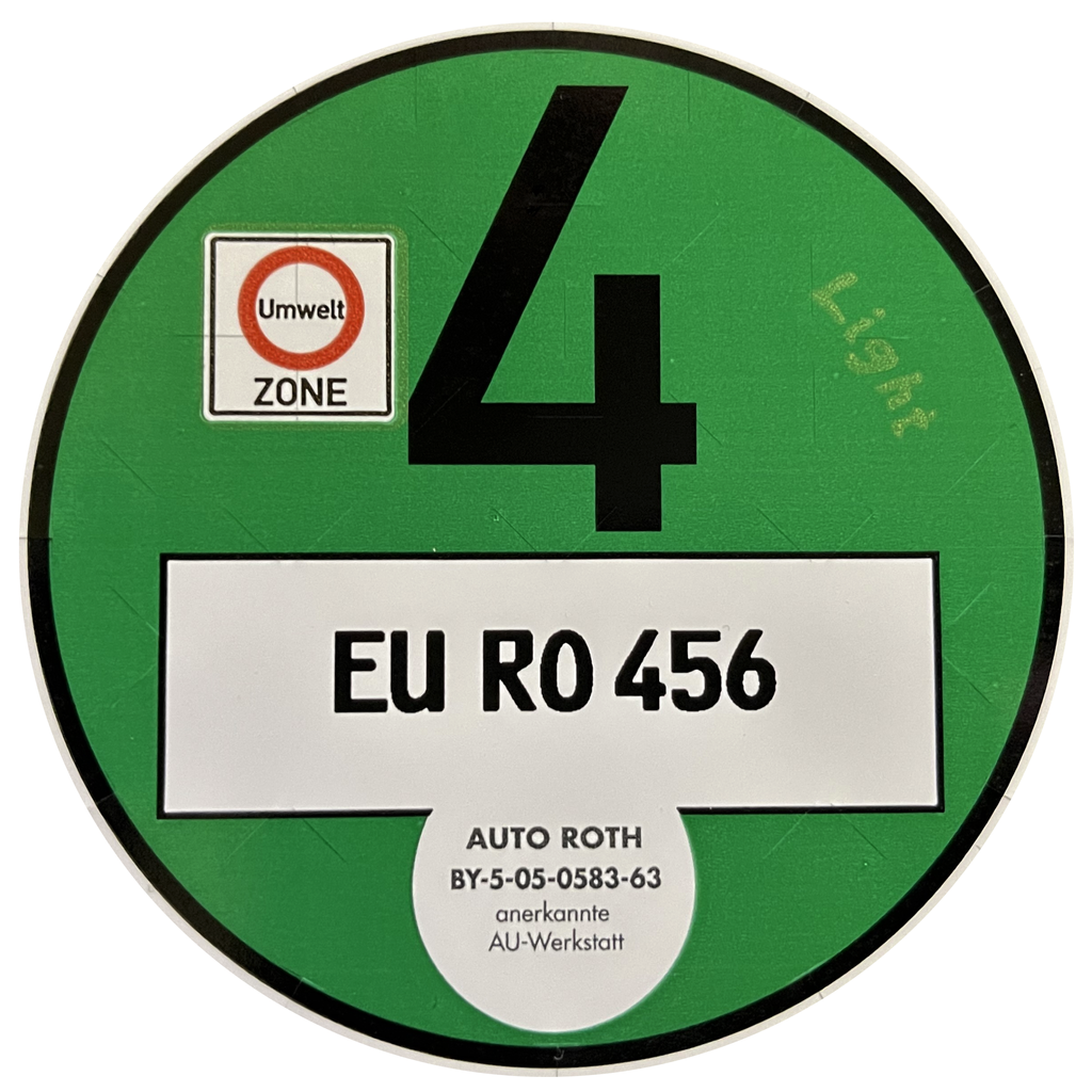 Umweltplakette Kaufen In Der Nähe Umweltplakette ab 5,95€ einfach und günstig bestellen für Umweltzonen