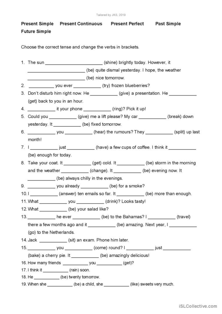 Simple Past And Present Perfect
