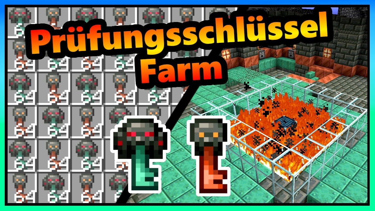 Woher Bekommt Man Die Geburtsurkunde UNENDLICHE PRÜFUNGSSCHLÜSSEL FARM in Minecraft 1.21+! (Einfach & OP
