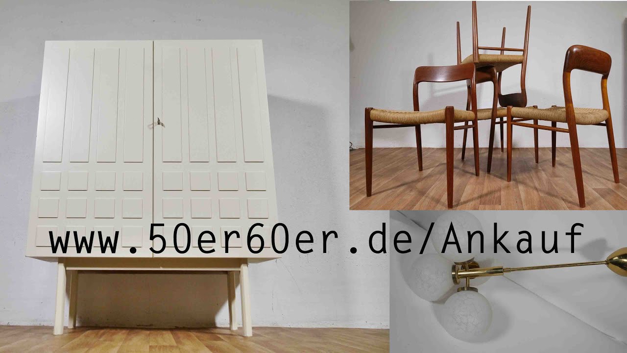 Antik Möbel Ankauf In Der Nähe Vintage Möbel Ankauf Mainz Wiesbaden 60er Jahre - YouTube