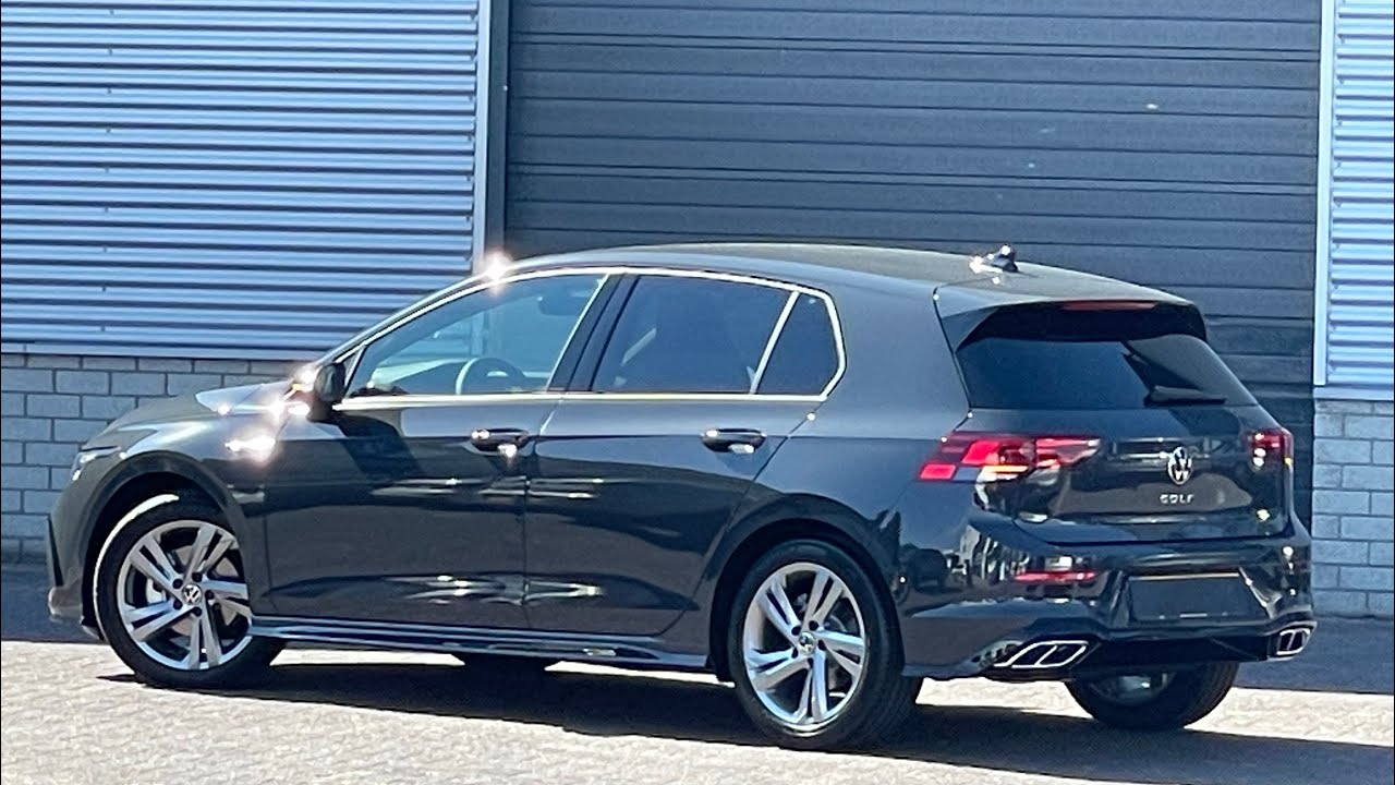Rezensionen Für Volkswagen Automobile Stuttgart Gmbh Volkswagen NEW Golf 8 2023 SEL R-Line in 4K Urano Grey 17 inch Velencia