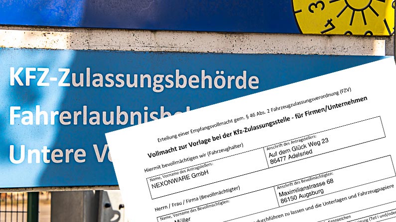Vollmacht Zur Zulassung Eines Pkw Vollmacht für die Kfz-Zulassung: kostenlose Formulare