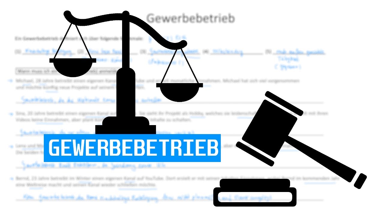Kann Man Ein Gewerbe Rückwirkend Anmelden Wann muss ich ein Gewerbe anmelden? | Gewerbebetrieb - YouTube