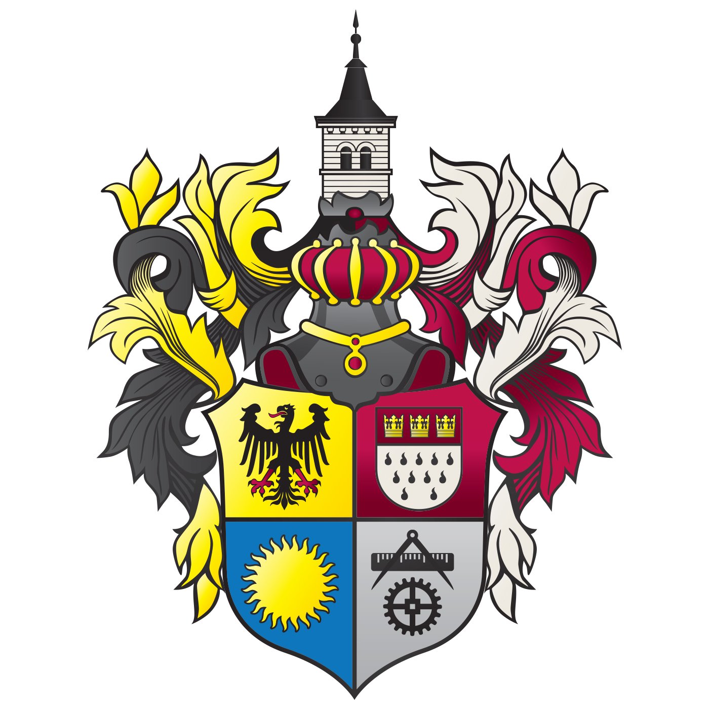 Wappen Der Bundesländer Von Deutschland