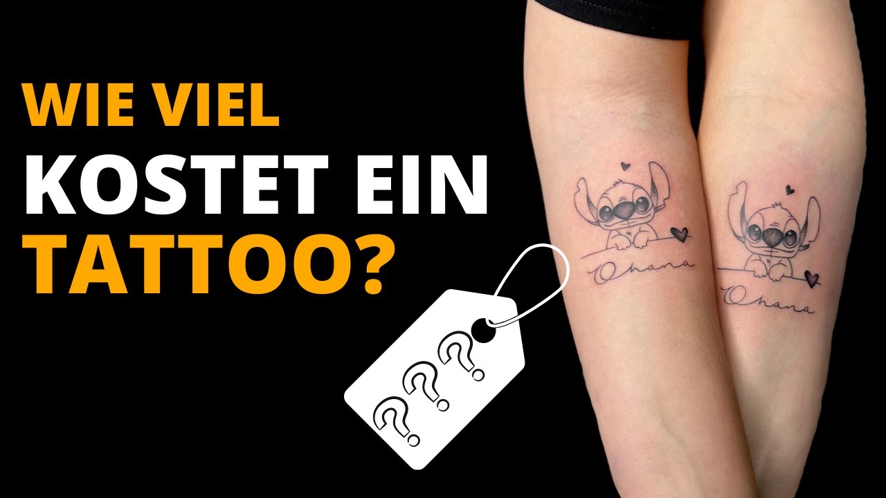Wie Viel Kostet Das Polizeiliche Führungszeugnis Was kostet ein Tattoo? Inkl. Preisbeispielen! - YouTube