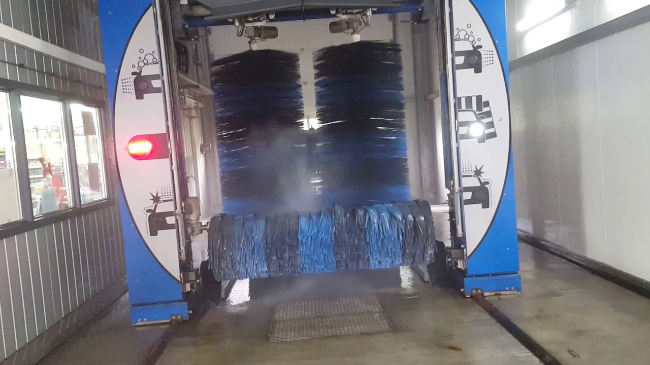 Waschanlage Ohne Bürsten In Der Nähe Waschstraßen-Autowäsche alles von WashTec am Start - YouTube