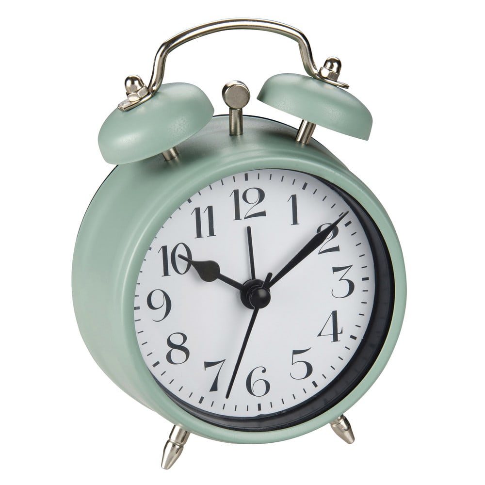 Wecker Um 6 Uhr Stellen Wecker im Vintage-Stil aus Metall, minzgrün Arthur | Maisons du Monde