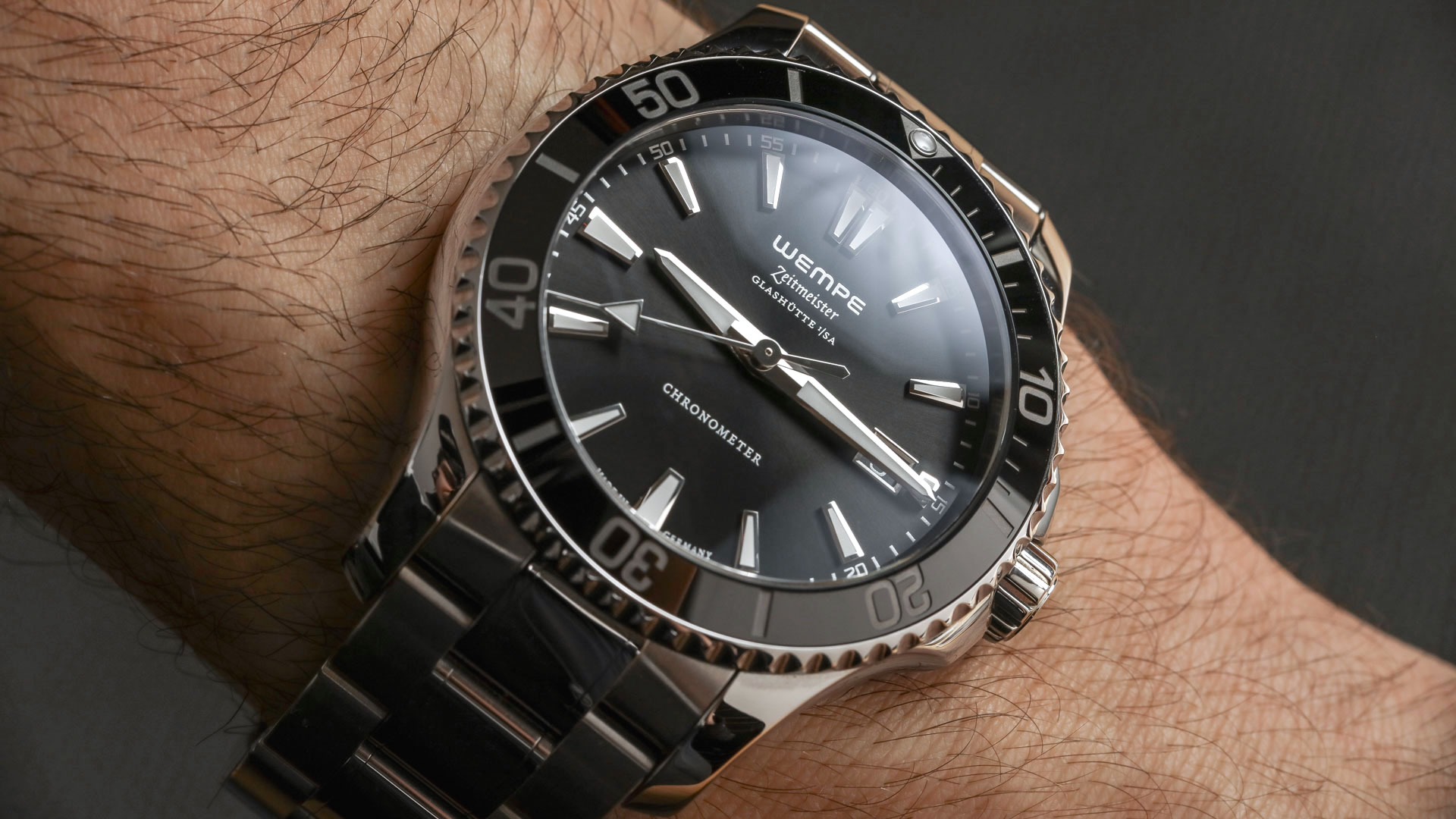 Juwelier Wempe In Bremen - Schmuck Und Uhren Wempe Zeitmeister Sport Diver's Watch Review
