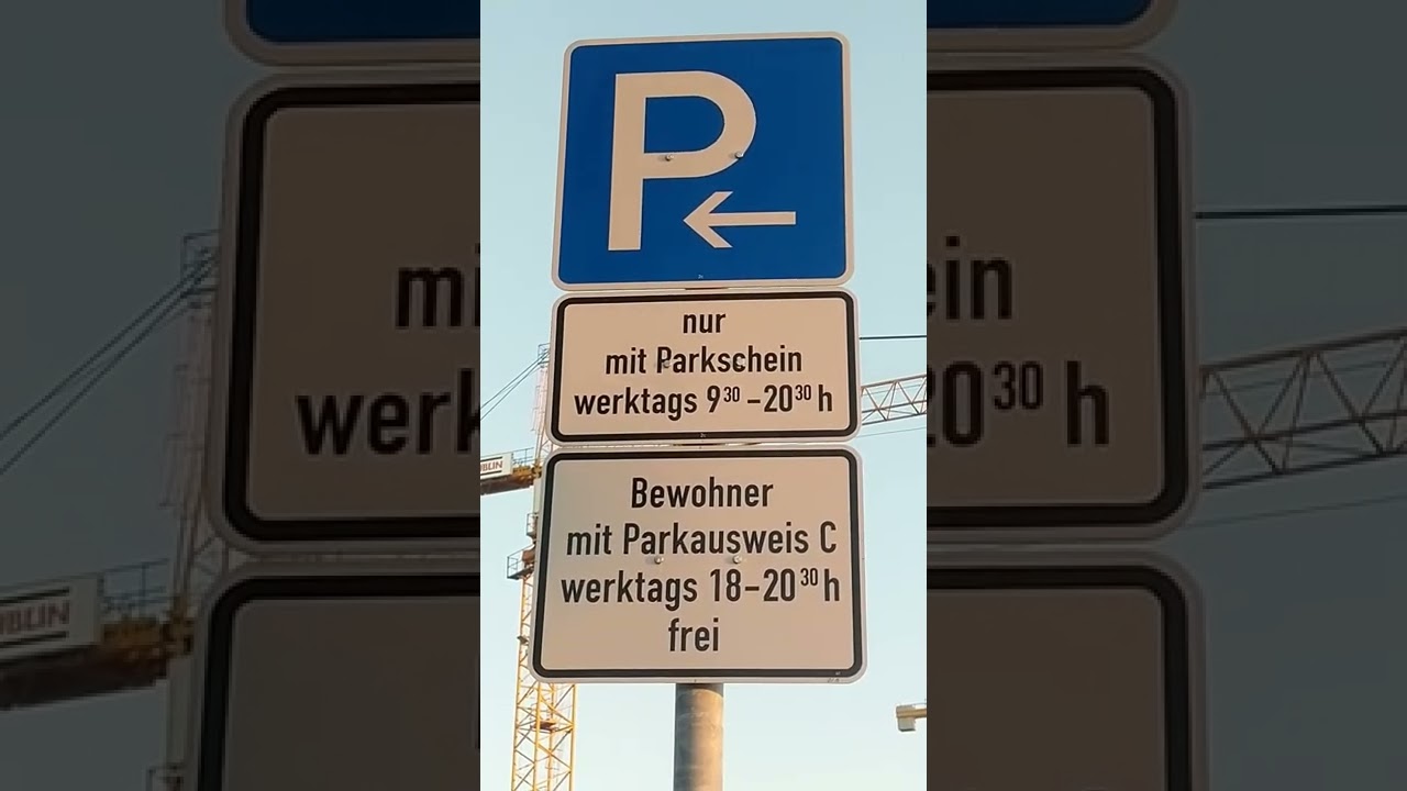 Darf Man Im Park Grillen Wer darf hier parken? - parken, verboten, Parkschein, Bewohner, von 9.