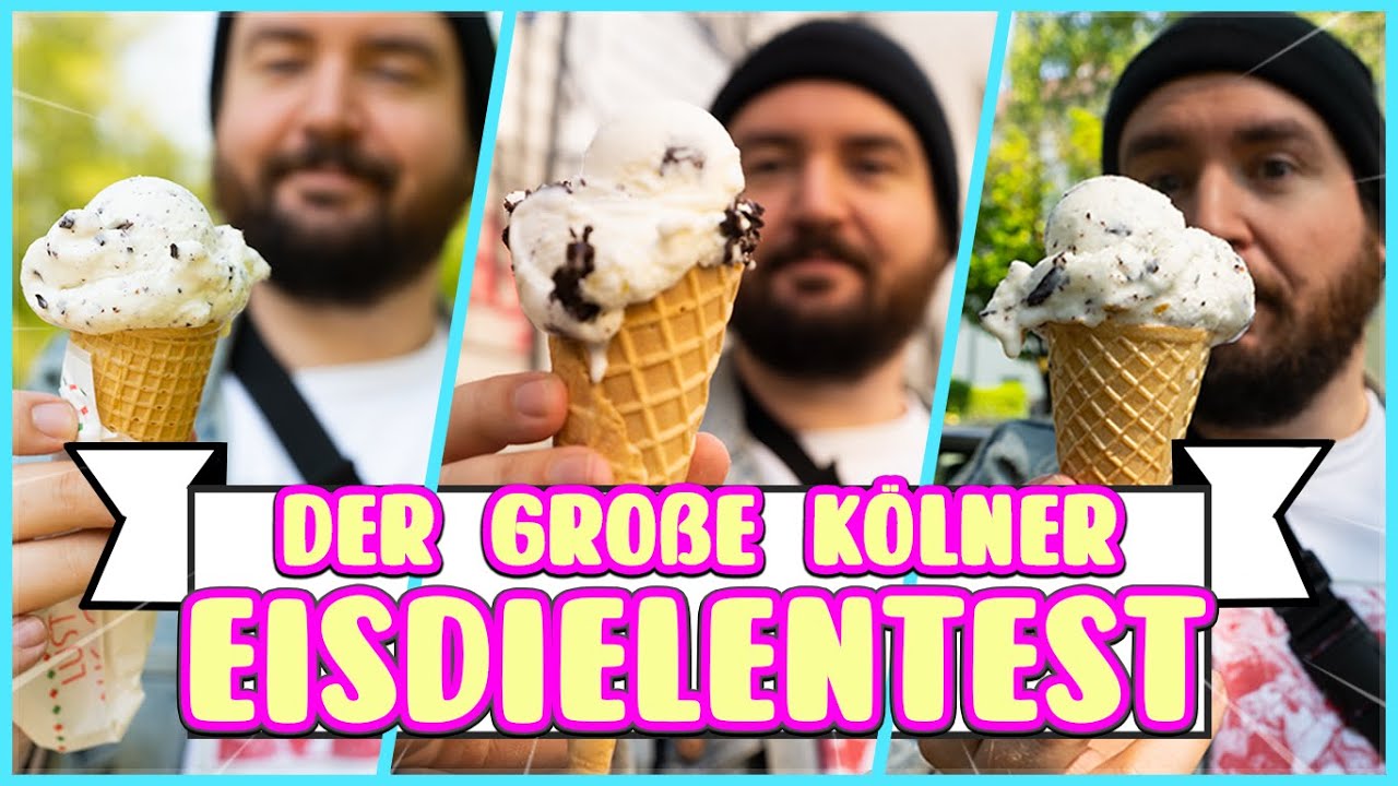 Eisdiele Am Wasser In Der Nähe Wir TESTEN die 3 BESTEN EISDIELEN in KÖLN - YouTube