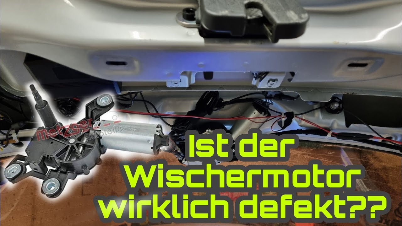 Sternwarte Weißensee Kfz Reparatur Und Handels Gmbh Wischermotor wirklich defekt?( Austausch des Motor und des Wischerarm