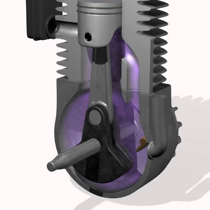 Funktionsweise Eines 2 Takt Motors